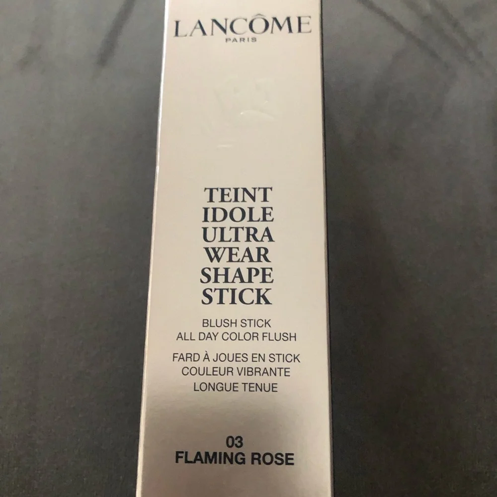 Lancôme Teint Idole Ultra Wear Blush Stick 03 Flaming Rose Cream Blush NIB